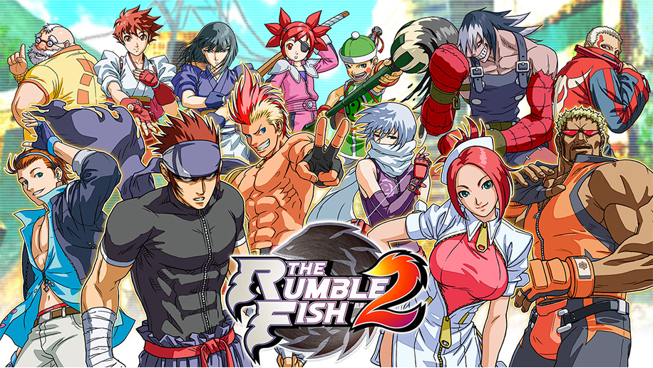2D FIGHTERS FANS REJOICE AS THE RUMBLE FISH 2 IS AVAILABLE NOW WORLDWIDE ON PC AND CONSOLE!